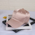 Mujeres Hombres de béisbol Cap Satin forrado